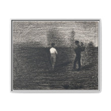 Peasants (ca. 1881–1884) by Georges Seurat - NOMADEN ART GALLERY