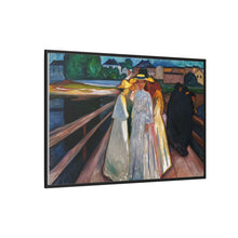 Edvard Munch's On the Bridge (1903) - NOMADEN ART GALLERY