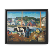 Ox Team, Wharf at Matinicus (1916) - NOMADEN ART GALLERY