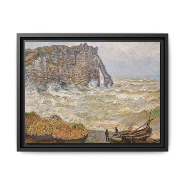 Claude Monet's Stormy Sea in Étretat (1883) - NOMADEN ART GALLERY
