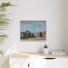 Claude Monet's The Beach at Trouville - NOMADEN ART GALLERY