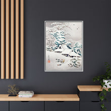 Sawatari in Snow (1936) print in high resolution by Hiroaki Takahashi