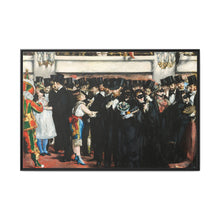Masked Ball at the Opera (1873) by Edouard Manet - NOMADEN ART GALLERY