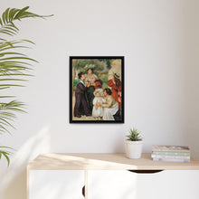 La familia del artista (La Famille de l'artiste) (1896) de Pierre-Auguste Renoir. 