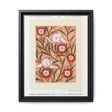 Art Nouveau Flower pattern stencil print in oriental style - NOMADEN ART GALLERY