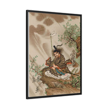 Chinese tales, vintage Japanese painting by G.A. Audsley-Japanese illustration.