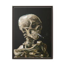 Vincent van Gogh's (1886) Head of a skeleton with a burning cigarette. - NOMADEN ART GALLERY