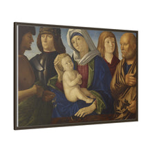 Madonna and Child with Four Saints (ca. 1500 (Renaissance)) by Vincenzo di Biagio Catena and After Giovanni Bellini