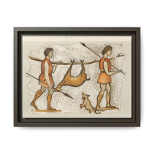 Hunter-Gatherer Mosaic: Vintage Encyclopaedia Art (1891) - NOMADEN ART GALLERY