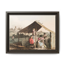 Illustration of teasel field from The Costume of Yorkshire (1814) by George Walker - NOMADEN ART GALLERY