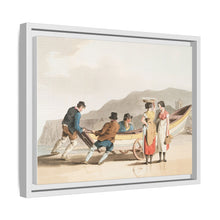 Illustration of fishermen from The Costume of Yorkshire (1814) by George Walker