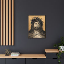 Christ as the Man of Sorrows. Colour lithograph by N.J. Strixner, 1818, after Q. Matsys.