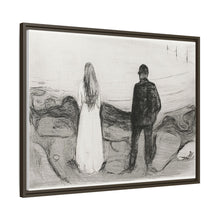 Two Human Beings. The Lonely Ones (1894) by Edvard Munch - NOMADEN ART GALLERY