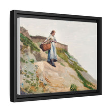 Girl Carrying a Basket (1882) by Winslow Homer