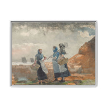 Three Fisher Girls, Tynemouth (1881) by Winslow Homer - NOMADEN ART GALLERY