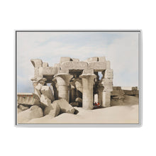 Kom Ombo is an agricultural town in Egypt illustration by David Roberts (1796–1864) - NOMADEN ART GALLERY