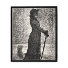 Georges Seurat's Woman Strolling (1884) - NOMADEN ART GALLERY