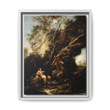 Landscape with the Temptation of Christ by Alessandro Magnasco and Antonio Francesco Peruzzini - NOMADEN ART GALLERY