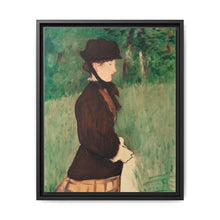 Young Woman in a Garden (Jeune femme dans un jardin), (1879) by Édouard Manet - NOMADEN ART GALLERY