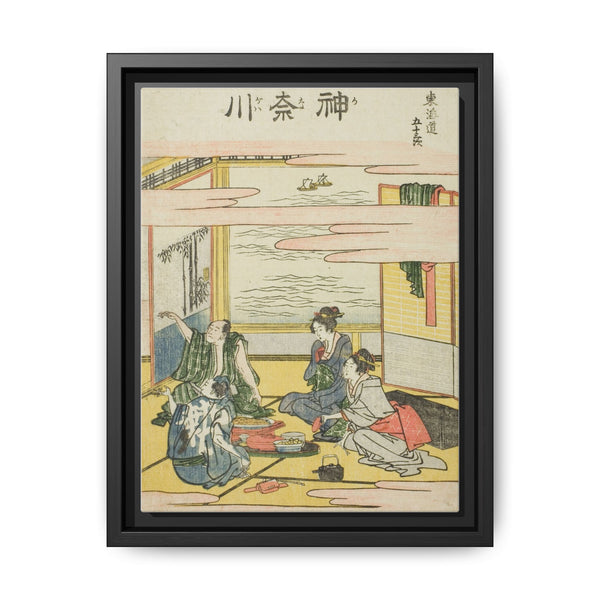 Kanagawa, from the series "Fifty-three Stations of the Tokaido (Tokaido gojusan tsugi)" by Katsushika Hokusai - NOMADEN ART GALLERY