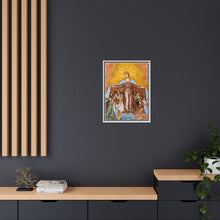 Fresco of Virgin-of-Mercy on the northern wall of the subsidiary church Saint Anna in Saager