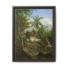 Landschap in Nederlands-Indie (1858 - 1900) by Maurits E H R van den Kerkhoff. - NOMADEN ART GALLERY