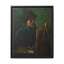 Vincent van Gogh's Self-Portrait with Dark Felt Hat at the Easel (1886) - NOMADEN ART GALLERY