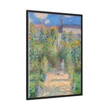 Claude Monet's The Artist's Garden at Vétheuil (1881) - NOMADEN ART GALLERY