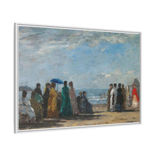 Claude Monet's The Beach at Trouville - NOMADEN ART GALLERY