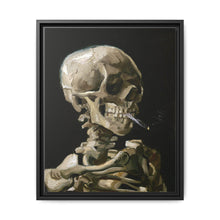 Vincent van Gogh's (1886) Head of a skeleton with a burning cigarette - Vintage Wall Art - NOMADEN ART GALLERY