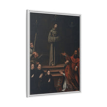 Saint Francis Appearing before Pope Nicholas V, with Donors (La aparicion de san Francisco al Papa Nicolas V, con donantes) by Antonio Montufar