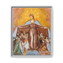 Fresco of Virgin-of-Mercy on the northern wall of the subsidiary church Saint Anna in Saager - NOMADEN ART GALLERY