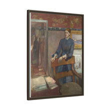 Hélène Rouart in her Father's Study (1886) by Edgar Degas