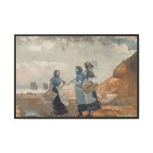 Three Fisher Girls, Tynemouth (1881) by Winslow Homer - NOMADEN ART GALLERY