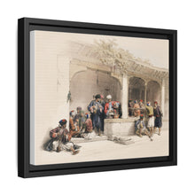 The coffee shop illustration by David Roberts (1796–1864)