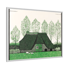 Farmhouse with thatched roof (1919) by Julie de Graag