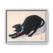 Black Cat Hissing 20th century print in high resolution by Hiroaki Takahashi - NOMADEN ART GALLERY