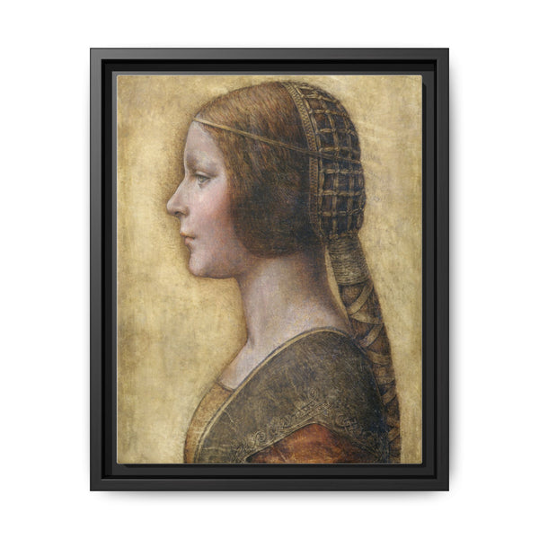 Leonardo da Vinci's Profile of a Young Fiancée (1495) - NOMADEN ART GALLERY