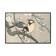 Tits on Cherry Branch (1900–1910) by Ohara Koson