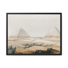 Pyramids of Geezeh (Giza) illustration by David Roberts (1796–1864) - NOMADEN ART GALLERY