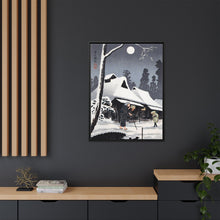 Moonlight on Snow (1936) print in high resolution by Hiroaki Takahashi