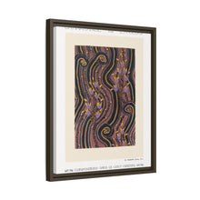 Art Deco Flower pattern pochoir print in oriental style
