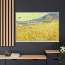 Van Gogh's Wheatfield with a reaper (1889) - NOMADEN ART GALLERY