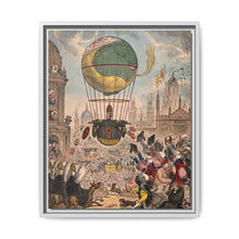 William Wyndham Grenville, Baron Grenville, dispensing Roman Catholic tracts from a balloon to the people of Oxford - NOMADEN ART GALLERY