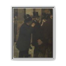 Portraits at the Stock Exchange (1878-1879) by Edgar Degas - NOMADEN ART GALLERY