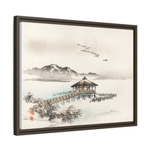 Cottage by the sea by Kōno Bairei (1844-1895)