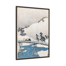 Snowy landscape with Mount Fuji (1900–1910) by Ohara Koson