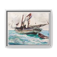 Schooner–Nassau (ca. 1888–1889) by Winslow Homer - NOMADEN ART GALLERY