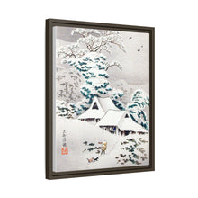 Sawatari in Snow (1936) print in high resolution by Hiroaki Takahashi