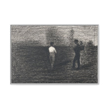 Peasants (ca. 1881–1884) by Georges Seurat - NOMADEN ART GALLERY